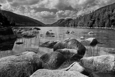 IF8X6172  Jordan Pond and the Bubbles  &#169;  All Rights Reserved