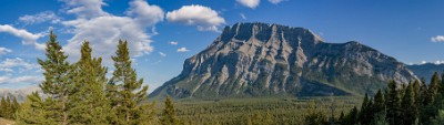 IF8X8352-8360  Mount Rundle from Tunnel Mountain Road  &#169;  All Rights Reserved