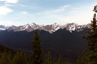 ba 038  The Canadian Rockies from the top of Sulphur Mountain  &#169; 2017 All Rights Reserved