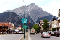 ba 079  Downtown Banff  &#169; 2017 All Rights Reserved