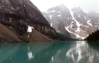 ba 114  Moraine Lake in the rain  &#169; 2017 All Rights Reserved