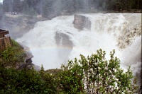 ba 188  A rainbow at the Athabasca Falls  &#169; 2017 All Rights Reserved