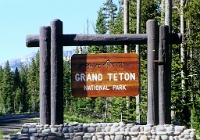 035  The entrance to Grand Teton National Park  &#169; 2017 All Rights Reserved