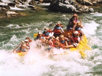 202  Michelle and Paul white water rafting on the North Fork of the Flathead River  &#169; 2017 All Rights Reserved