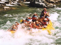 202  Michelle and Paul white water rafting on the North Fork of the Flathead River  &#169; 2017 All Rights Reserved