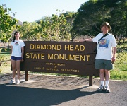 Hw031  Jessica and Paul at Diamond Head  &#169; 2017 All Rights Reserved