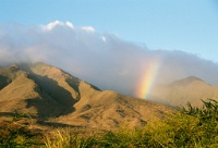 Hw108  A rainbow on our way to Kaanapali  &#169; 2017 All Rights Reserved