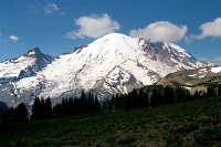 sv2k0027  Mount Rainier from the hike to Frozen Lake  &#169; 2017 All Rights Reserved