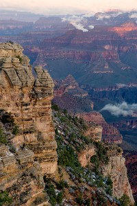 IF8X1193  South Rim from Mather Point  &#169;  All Rights Reserved