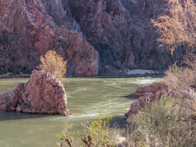 IMG 0561  The mighty Colorado River near the suspension bridge  &#169;  All Rights Reserved