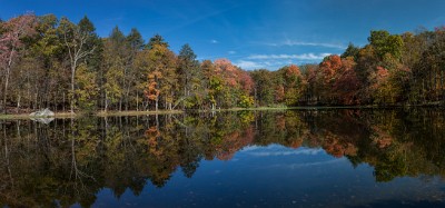 ZY9A3424-28  Fall Foliage at Bushkill Falls  &#169;  All Rights Reserved