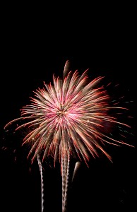 IF8X2394  Independence Day Kaboom Fireworks in Red Bank  &#169;  All Rights Reserved