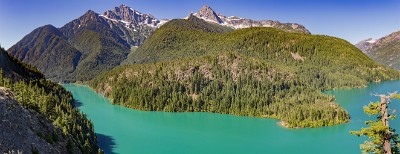 ZY9A1249-1256  Diablo Lake Panorama  &#169;  All Rights Reserved
