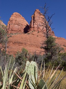 IF8X1985  Two Sisters Rock Formation  &#169;  All Rights Reserved