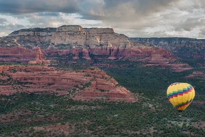 IF8X8054  Sedona from the air (near the Enchantment Resort)  &#169;  All Rights Reserved