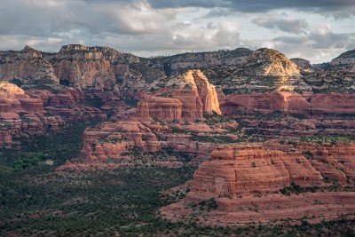 IF8X8060  Early morning light above Boynton Canyon  &#169;  All Rights Reserved