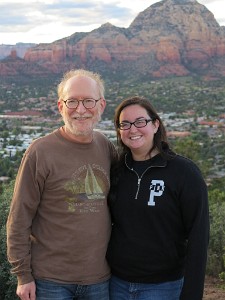 IMG 1002  Waiting for the sunset overlooking Sedona  &#169;  All Rights Reserved