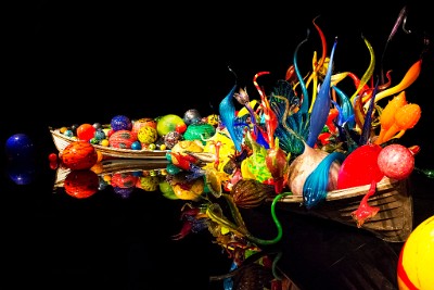ZY9A1347  CHIHULY Glass boats  &#169;  All Rights Reserved