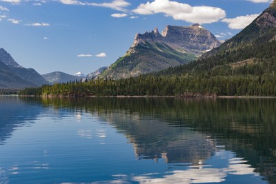 IF8X9168  Cruising on Upper Waterton Lake  &#169;  All Rights Reserved