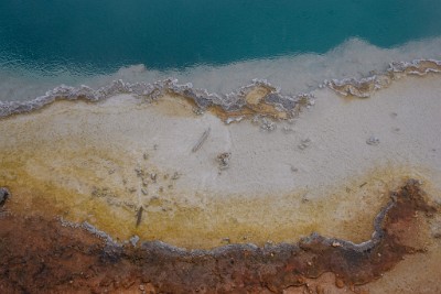 IF8X3269  Black Pool in the West Thumb Geyser Basin  &#169;  All Rights Reserved