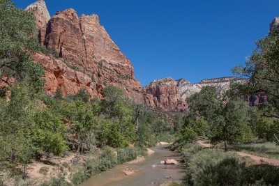 ZY9A5607  The Virgin River on the way to the Emerald Pools  &#169;  All Rights Reserved